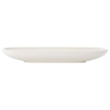 Villeroy & Boch Artesano Original Olive Bowl, 11 x 3 in, Premium Porcelain, White - Image 1