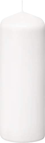 Bolsius White Pillar Candles – 2x6 Unscented Candle Set of 20 – Dripless, Smokeless, and Clean Burning Household Dinner Candles – Perfect for Weddings, Parties, Dinners – 20 Decorative Candles - Image 4