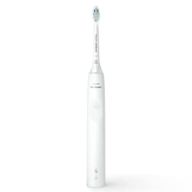Philips Sonicare 4100 Rechargeable Electric Toothbrush, with Pressure Sensor, 2 Intensity Settings, SmarTimer and QuadPacer, 14-Day Battery Life, White, Model HX3681/23 - Image 9