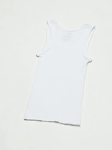 Fruit Of The Loom Boys Eversoft Cotton Undershirts, T Shirts & Tank Tops Underwear, Tank - Toddler - 10 Pack - White, 4-5T US - Image 3