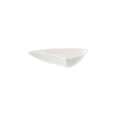 Villeroy & Boch New Wave Move 2 (Triangle Shape), 5.5 x 6 in, Premium Porcelain, White - Image 1