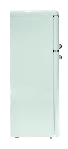 Frigidaire, 2 Door Apartment Size RETRO Refrigerator with Top Freezer, Chrome Handles, 7.5 cu ft, GREEN - Image 4