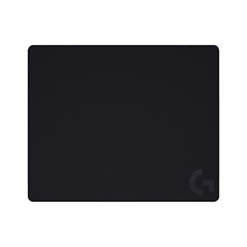 Logitech G440 Hard Gaming Mouse Pad, Optimized for Gaming Sensors, Moderate Surface Friction, Non-Slip Mouse Mat - Black - Image 1
