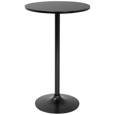 FDW Bistro Pub Table 40 Inch Height Cocktail Table Round Bistro Bar Table for Home and Kitchen Dining - Image 1