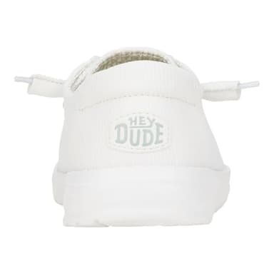 HEYDUDE Wendy Stretch Sox White Size 11, Women’s Shoes, Women’s Slip-on Loafers, Comfortable & Light-Weight - Image 5