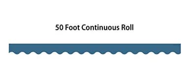 Teacher Created Resources Slate Blue Scalloped Rolled Border Trim, 50 Feet - Image 2