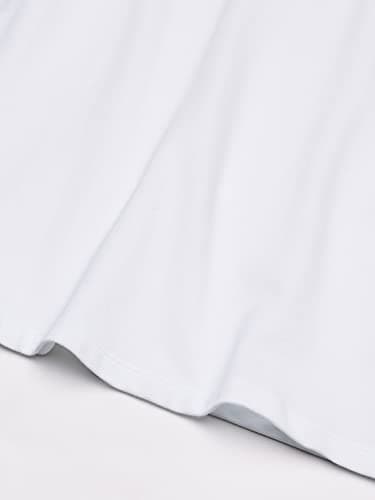 The Children's Place Baby Girls and Toddler Girls Long Sleeve Ruffle Pique Polo, White, 3T - Image 3