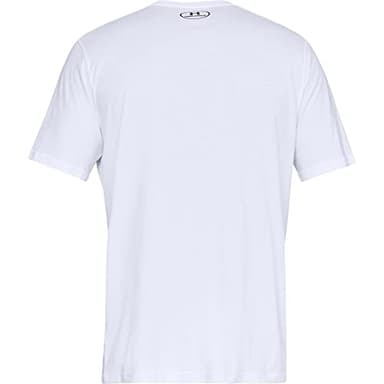 Under Armour Men's UA Sportstyle Left Chest Short Sleeve Shirt XLT White - Image 9