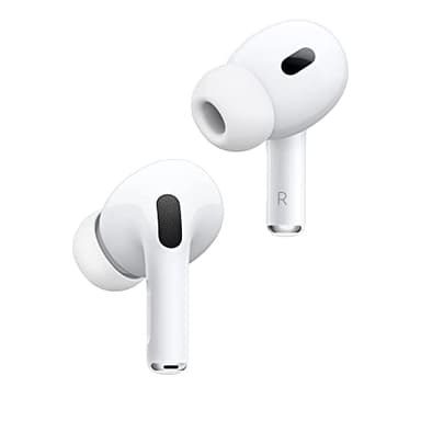 Apple AirPods Pro 2 Wireless Earbuds, Active Noise Cancellation, Hearing Aid Feature, Bluetooth Headphones, Transparency, Personalized Spatial Audio, High-Fidelity Sound, H2 Chip, USB-C Charging - Image 1