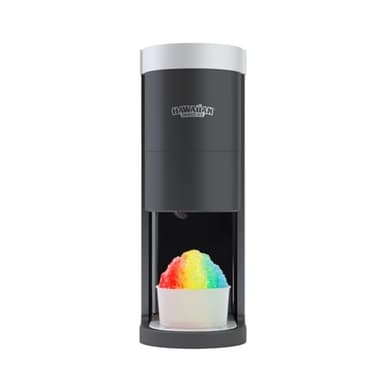 Hawaiian Shaved Ice S777 Snow Cone and Shaved Ice Machine with Blade Adjustment Knob and 5 Reusable Plastic Ice Mold Cups. Great for Granitas, Seltzers, Italian Soda and More 120V, Matte Black - Image 1
