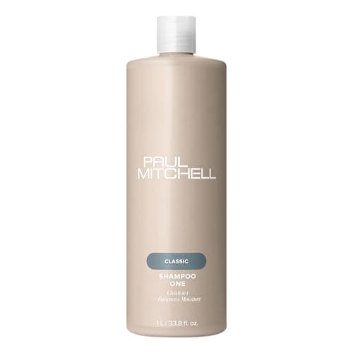 Paul Mitchell Shampoo One, Cleanses + Balances Moisture, For All Hair Types, 33.8 fl. oz. - Image 1