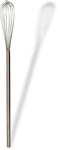 SPARTA 40682 Stainless Steel Chef Series, French Whips, 48 Inch With Chrome Plated Brass Handles For Commercial Kitchen, 48 X 5 X 5 Inches, Silver - Image 1
