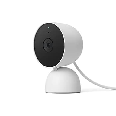 Google indoor Nest Security Cam 1080p (Wired) - 2nd Generation - Snow - Image 1