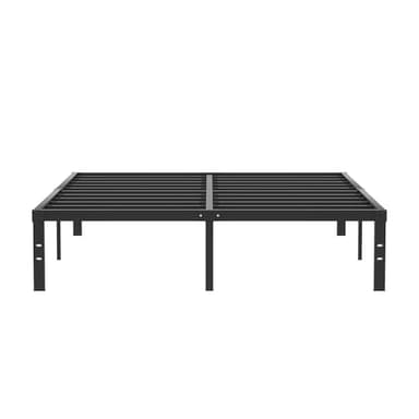 VECELO 14.2" Queen Size Bed Frame Metal Platform/Mattress Foundation/No Box Spring Needed - Image 1