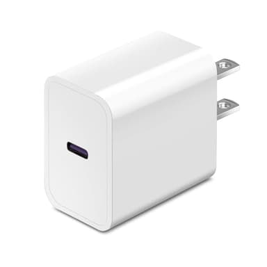 USB C Charger Block Dirsir for Apple Watch Series iPhone 17 16 15 Cube, iPad Chargers Box, iWatch Charge Brick, 20W Power Adapter Type C Fast Charging Plug 1-Pack White - Image 7