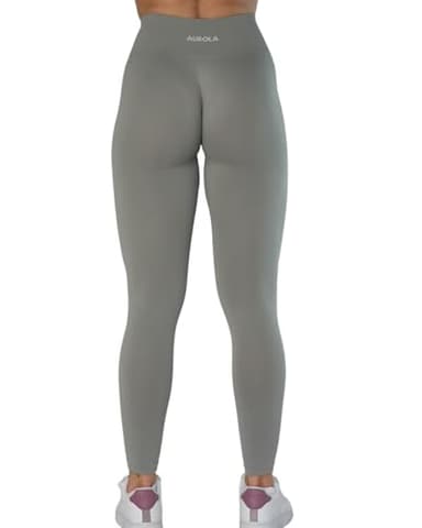 AUROLA Dream Pack Set Workout Leggings for Women High Waist Seamless Scrunch Athletic Running Gym Fitness Active Pants - Image 4