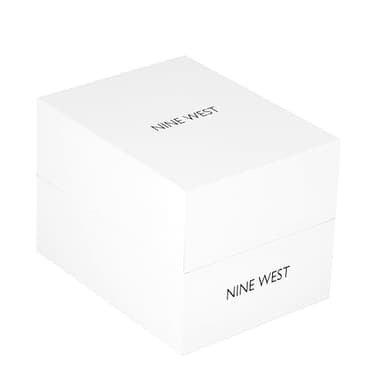 Nine West Women's Floral Dial Strap Watch - Image 4