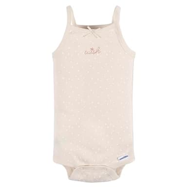 Gerber Baby Girl's Multi-Pack Sleeveless Onesies Bodysuit, Starfish - Image 2