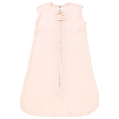 Hudson Baby Infant Girl Thermal Sleeveless Sleeping Bag 2pk, Soft Pink Sage Rose, 0-6 Months - Image 4