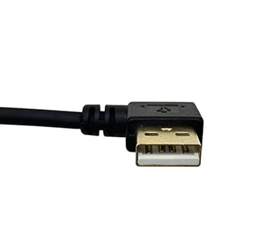 Dafensoy Right Angle USB C Male to Male USB A Cable, USB A 2.0 to USB C 3.1 Charging Cable, Suitable for Mobile Phones, Tablets Fast Charging 0.25M/10inch (Left-Right) - Image 5