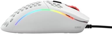 Glorious Model D- (Minus) Wired Gaming Mouse - 61g Superlight Honeycomb Design, RGB, Ergonomic, Pixart 3360 Sensor, Omron Switches, PTFE Feet, 6 Buttons - Matte White - Image 7