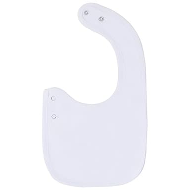 Maiwa 6 Pack Waterproof Cotton Baby Bibs with Snaps for baby boys girls teething drooling and feeding - Image 6