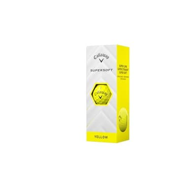 Callaway Golf Supersoft Golf Balls (2025, Yellow) - Image 4