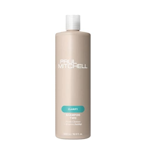 Paul Mitchell Shampoo Two, Clarifying Shampoo, Deep Cleanses + Removes Buildup, For All Hair Types, Especially Oily Hair, 16.9 fl. oz. - Image 1