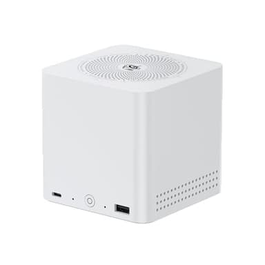 Beelink ME Mini PC, Desktop NAS with Intel N150(4C/4T, up to 3.6GHz), 12GB LPDDR5, 64GB EMMC, 6*M.2 PCIe3.0 Slot(MAX 24TB), Dual 2.5G LAN/USB3.2/NAS/Soft Router/Data Center/Network Attached Storage - Image 1