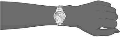 GUESS Classic Slim Stainless Steel Bracelet Watch. Color: Silver-Tone (Model: U0989L1) - Image 2