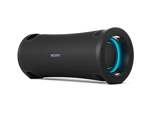 Sony ULT Field 7 Wireless Bluetooth Party Speaker, IP67 Waterproof, Powerful Bass, 30h Battery, Karaoke, Comfortable Handle, and Colorful Lights (SRSULT70), Black - Image 1