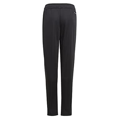 adidas Kids' Tiro Track Pants, Black/Dark Grey Heather, Medium - Image 3