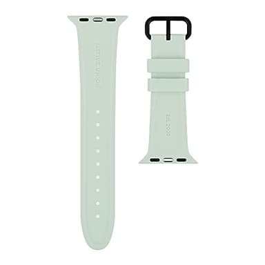 Native Union Curve Strap for Apple Watch 38/40/41/42mm – Water-Resistant Sleek Textured Silicone Strap – Embedded Stainless Steel Hardware – All-Day Versatility (Sage) - Image 3