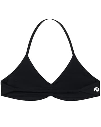 AUROLA Influence Strappy Bra Sports Bras for Women, Backless Padded Impact Strappy Bra for Workout Gym Yoga with Removable Cups,Black,XS - Image 2