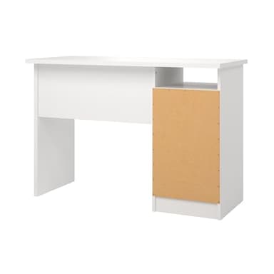 Tvilum 4-Drawer Desk, Modern White Office Writing Desk with Storage, Compact and Functional Desk for Home or Office - Image 6