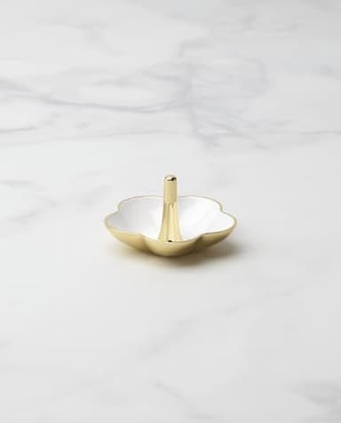 kate spade new york Make It Pop Metal Ring Dish, White - Image 2