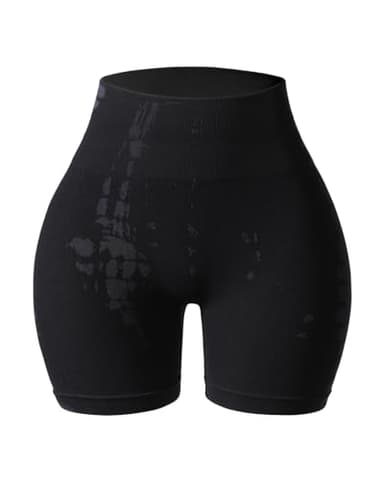 AUROLA Serpent Seamless Scrunch Workout Shorts for Women,Tummy Control Squat Proof Ribbed Thick Active Gym Short - Image 2