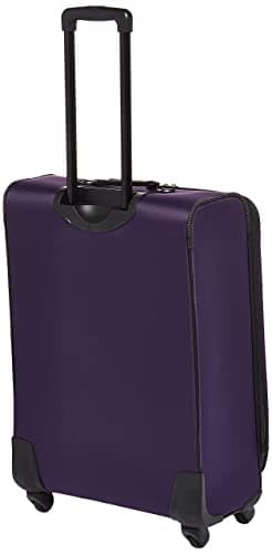 American Tourister Pop Max Softside Luggage with Spinner Wheels, Purple, 3-Piece Set (21/25/29) - Image 3