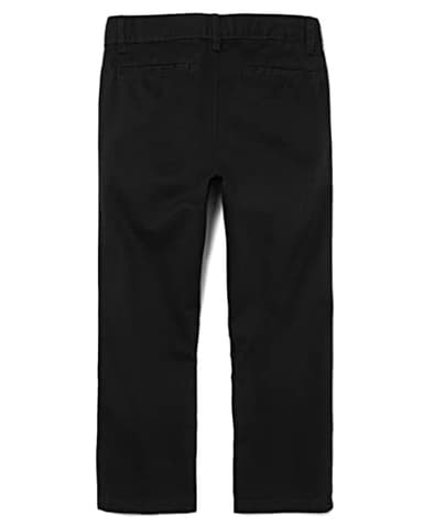 The Children's Place Boys Stretch Chino Pants,Black Single,8S - Image 4