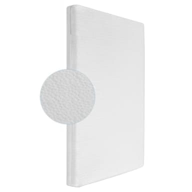 ThrivyHero Mini Crib Mattress, 2-Stage Dual Firmness with High Density Support Foam and Cooling Gel Memory Form, 38 x 24inch Mini Mattress for Crib with Ultra-Soft Jacquard Cover, Washable, White - Image 1
