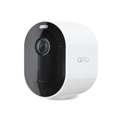 Arlo Pro 5S Spotlight Security Camera 2K HDR | Outdoor | Wireless | Dual-Band Wi-Fi Connects to the Strongest Network | 12X Zoom, 2-Way Audio, Siren, Color Night Vision, Live Stream White - Image 1