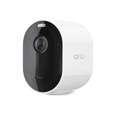 Arlo Pro 5S Spotlight Security Camera 2K HDR | Outdoor | Wireless | Dual-Band Wi-Fi Connects to the Strongest Network | 12X Zoom, 2-Way Audio, Siren, Color Night Vision, Live Stream White - Image 1