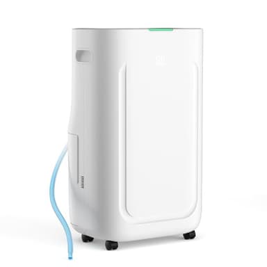 2025Upgraded 5000 Sq.Ft 80 Pint Dehumidifier for Basements with Large 6.5L Water Tank,24H Timer,Child Lock,Defrost,Silent,mold,4 Modes Operation Auto Shut-off - Image 1