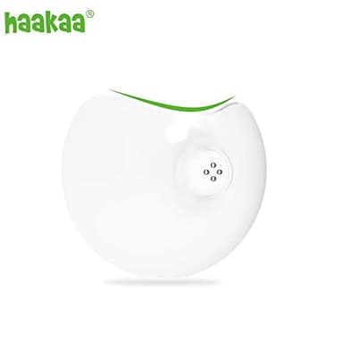 haakaa Nippleshield Silicone Nipple Shields for Breastfeeding with Carry Case Ultra-Thin Super-Soft (18mm, 2pk) - Image 4