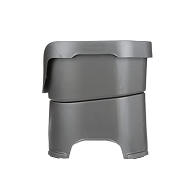 Neater Pet Brands Neater Feeder Deluxe Mess Proof Dog Bowls Elevated for Large Dogs Over 40 lbs, Made in USA, No Spill Raised Dog Food Bowl Stand Feeding Station, Food and Water Bowl Set, Grey - Image 9