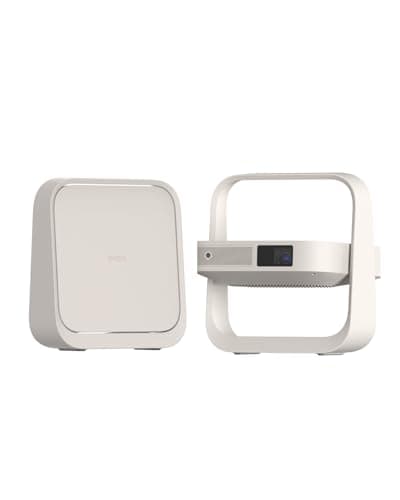 XGIMI Elfin Flip Portable Projector, 1080P Resolution Outdoor Projector, Licensed Netflix, Build-in Adjustable Stand, Lightweight and Compact Design, 400 ISO Lumens, Screen Adaption - Image 1