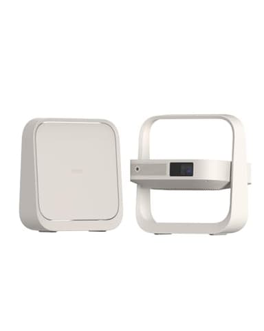 XGIMI Elfin Flip Portable Projector, 1080P Resolution Outdoor Projector, Licensed Netflix, Build-in Adjustable Stand, Lightweight and Compact Design, 400 ISO Lumens, Screen Adaption - Image 1