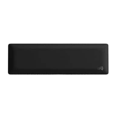Glorious Gaming Padded Keyboard Wrist Rest (Compact, 25mm Thick) - Anti-Fray Stitched Edges, Smooth Cloth Surface, Anti-Slip Rubber Base, Medium Firmness, 300 x 100 x 25mm - Black - Image 2