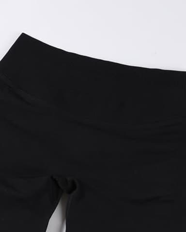 AUROLA Influence Collection Workout Shorts for Women,No Roll Up New Scrunch SeamlessGym Short-3.5" Inseam, Black, S - Image 3
