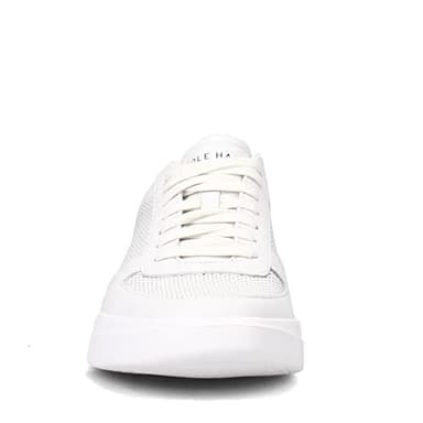Cole Haan Men's Grand Crosscourt Modern Perforated Sneaker, Optic WHT/Peacock, 10.5 - Image 4